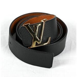 Louis Vuitton LV Initial Reversible Belt 100/40 Black Brown M9151 Bag/Box